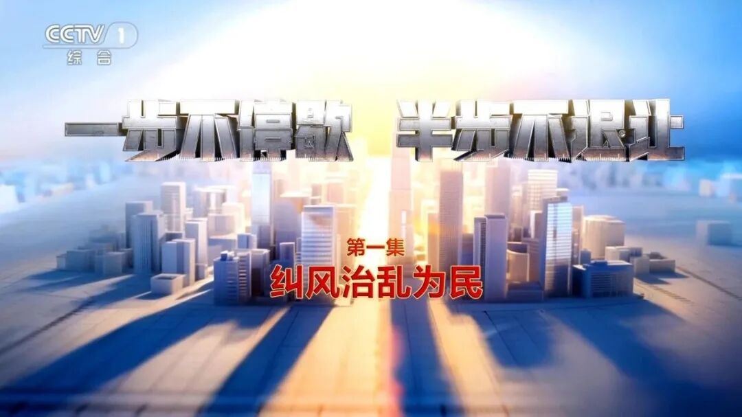 电视专题片《一步不停歇 半步不退让》第二集